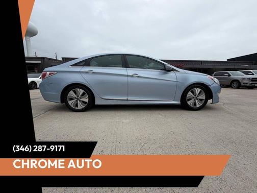 Blue Sky Metallic 2013 Hyundai SONATA Hybrid Limited