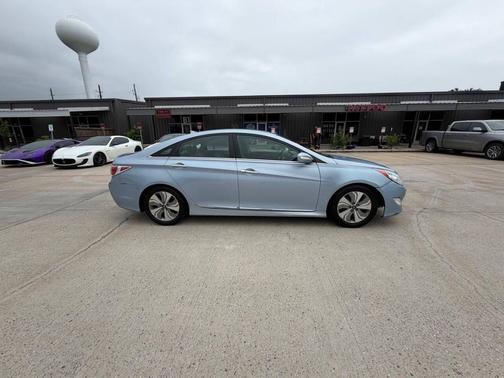 Blue Sky Metallic 2013 Hyundai SONATA Hybrid Limited