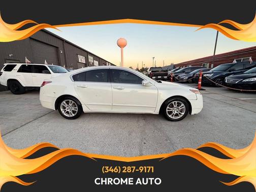White Diamond Pearl 2010 Acura TL 3.5