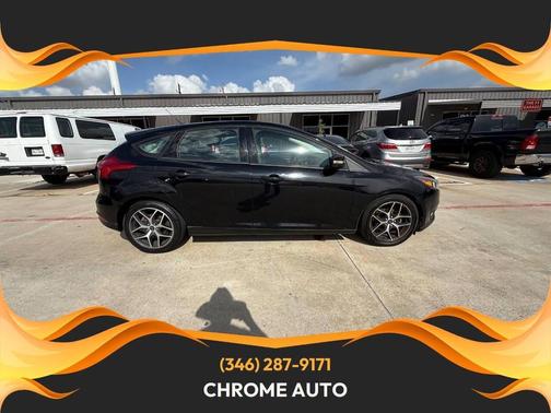 Shadow Black 2018 Ford Focus SEL