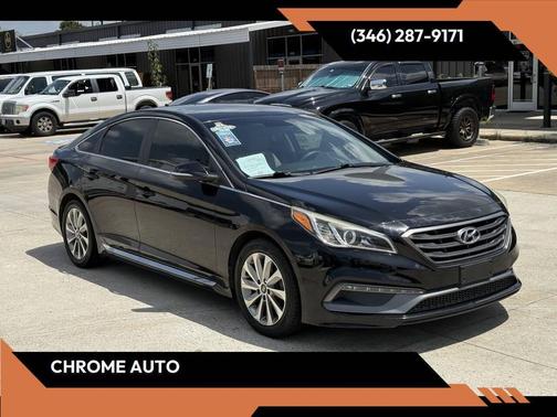 Phantom Black 2017 Hyundai SONATA Sport