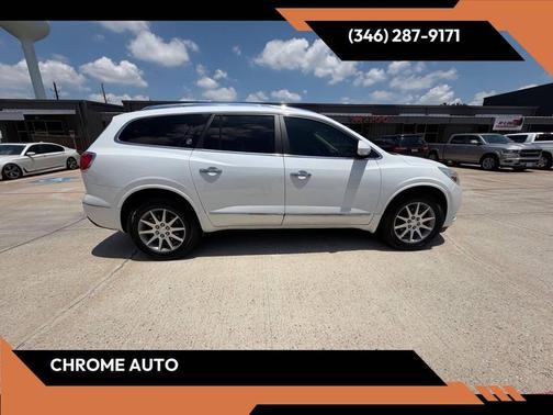 White Frost Tricoat 2016 Buick Enclave Leather
