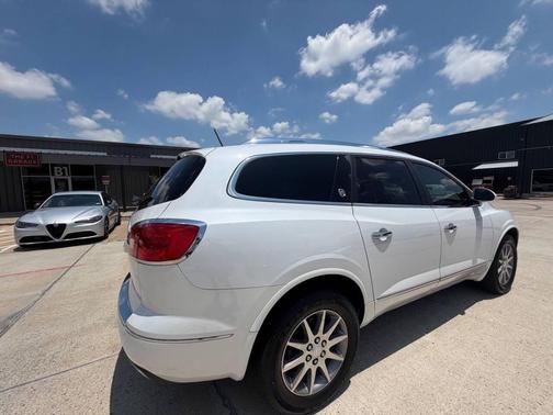 White Frost Tricoat 2016 Buick Enclave Leather