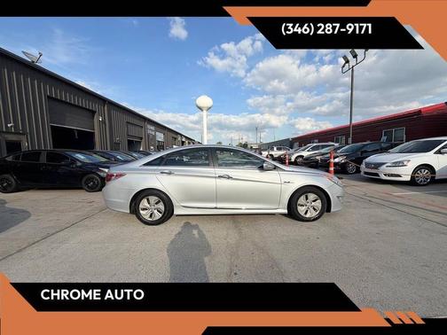 Starlight Silver 2015 Hyundai SONATA Hybrid Limited Sedan