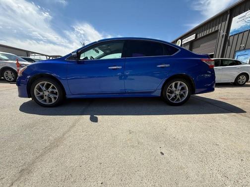 Metallic Blue 2015 Nissan Sentra SR