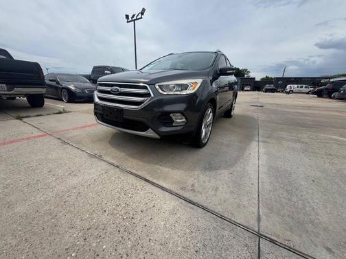 Ruby Red Metallic Tinted Clearcoat 2017 Ford Escape Titanium