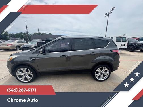Ruby Red Metallic Tinted Clearcoat 2017 Ford Escape Titanium