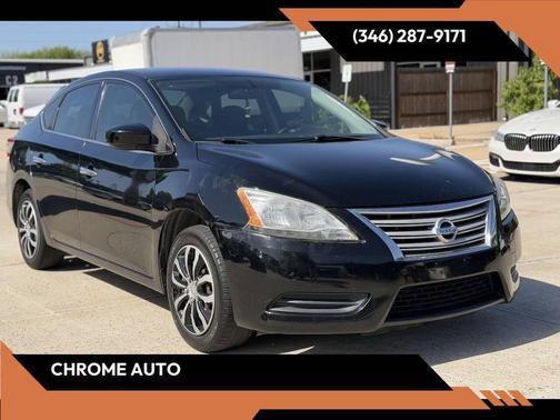 Super Black 2015 Nissan Sentra SV