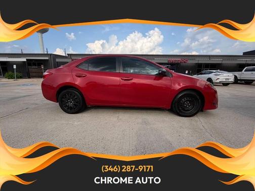 Barcelona Red Metallic 2019 Toyota Corolla LE