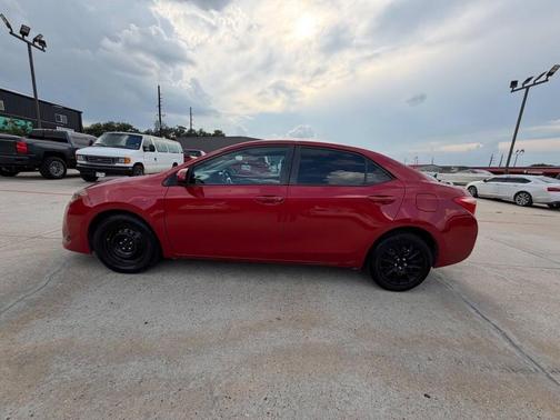 Barcelona Red Metallic 2019 Toyota Corolla LE