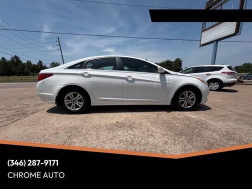 Shimmering White Mica 2013 Hyundai SONATA GLS