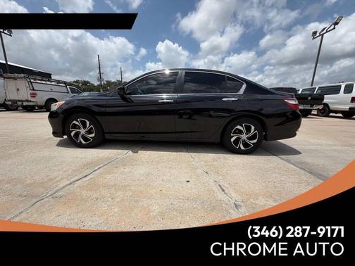 Crystal Black Pearl 2017 Honda Accord LX