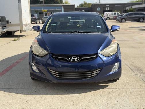 Windy Sea Blue 2013 Hyundai ELANTRA Limited