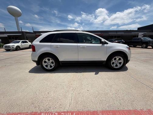 White Platinum Tri-Coat Metallic 2013 Ford Edge SEL