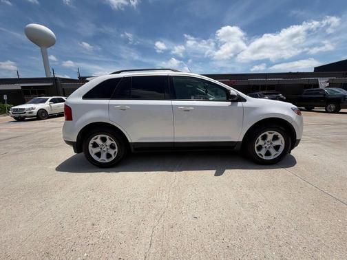 White Platinum Tri-Coat Metallic 2013 Ford Edge SEL