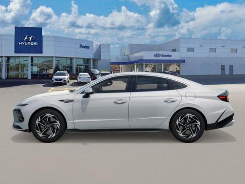 Serenity White 2026 Hyundai SONATA SEL