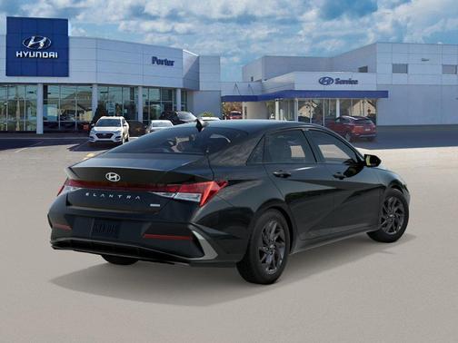 Abyss Black 2026 Hyundai ELANTRA HEV Blue