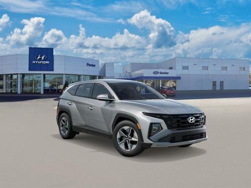 Shimmering Silver 2026 Hyundai TUCSON Hybrid SEL