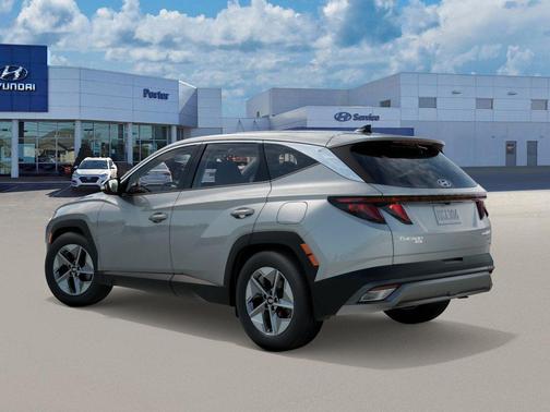 Shimmering Silver 2026 Hyundai TUCSON Hybrid SEL