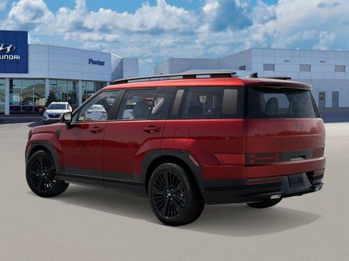 Ultimate Red 2026 Hyundai SANTA FE HEV Calligraphy