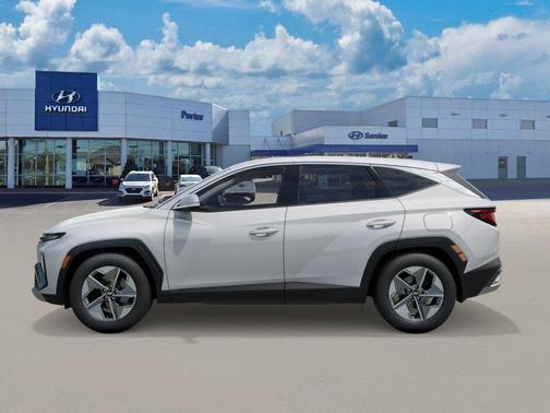 Creamy White Pearl 2026 Hyundai TUCSON Hybrid SEL