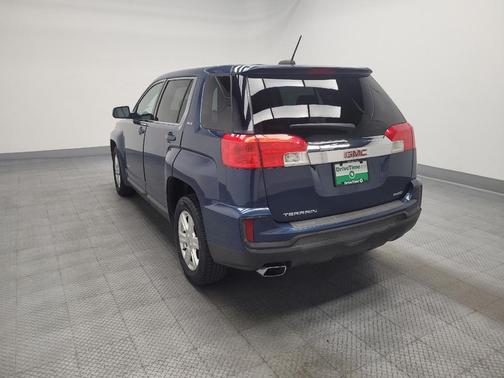 Blue 2016 GMC Terrain SLE-1