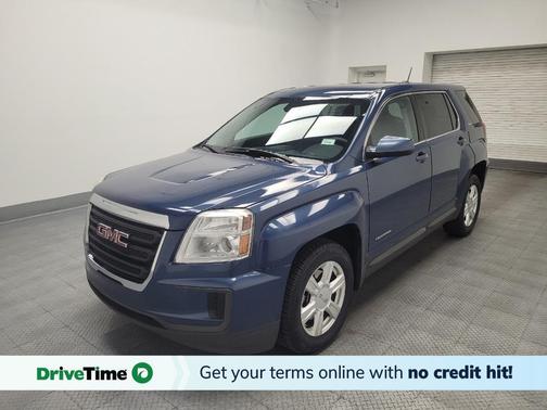 Blue 2016 GMC Terrain SLE-1