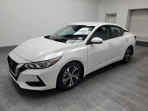 White 2022 Nissan Sentra SV