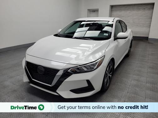 White 2022 Nissan Sentra SV