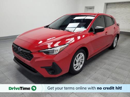 Red 2024 Subaru Impreza Base