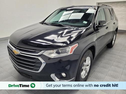 Mosaic Black Metallic 2019 Chevrolet Traverse LT Cloth