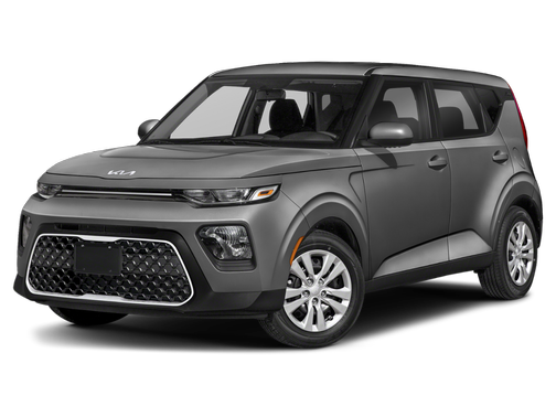 Gravity Gray 2022 Kia Soul LX