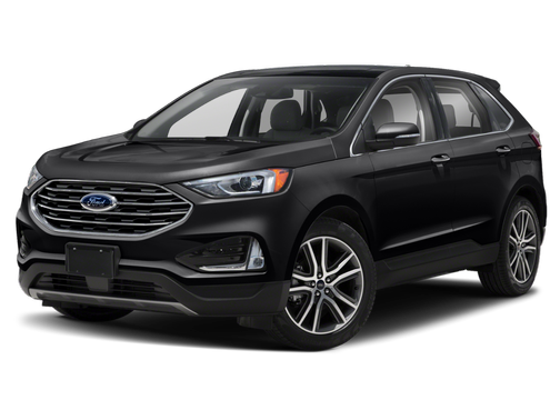 Agate Black Metallic 2019 Ford Edge SEL
