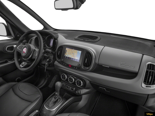 Grigio Scuro (Gray Metallic) 2018 FIAT 500 Lounge