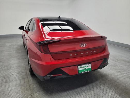 Calypso Red 2021 Hyundai SONATA SEL