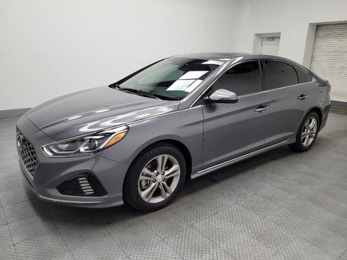 Machine Gray 2019 Hyundai SONATA Sport