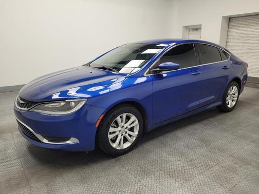 Vivid Blue Pearlcoat 2015 Chrysler 200 Limited