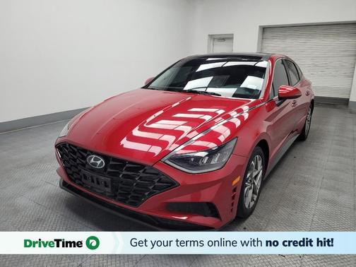 Calypso Red 2021 Hyundai SONATA SEL