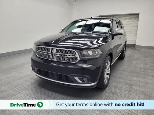 Brilliant Black Crystal Pearlcoat 2016 Dodge Durango Citadel