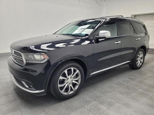 Brilliant Black Crystal Pearlcoat 2016 Dodge Durango Citadel