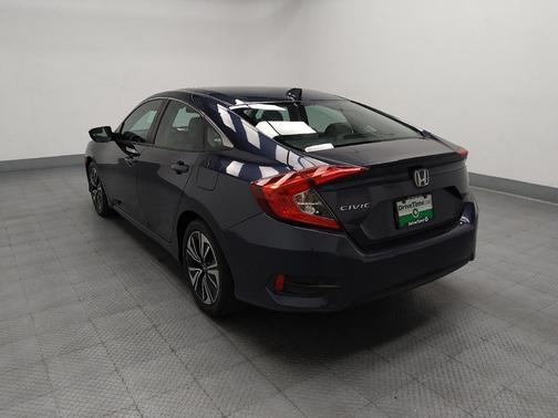 Blue 2017 Honda Civic EX-T