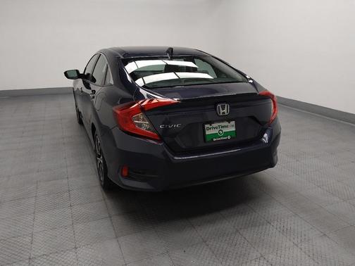 Blue 2017 Honda Civic EX-T