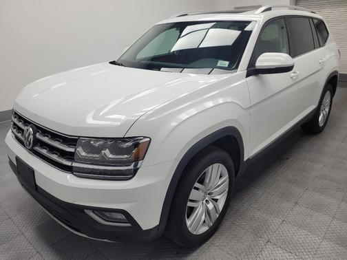 Pure White 2019 Volkswagen Atlas 3.6L SEL