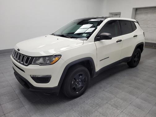 White Clearcoat 2020 Jeep Compass Sport