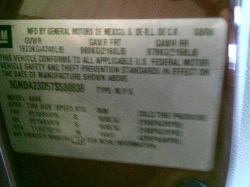 2007 Chevrolet HHR LT