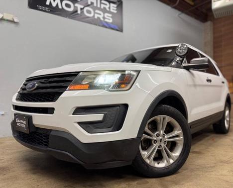Oxford White 2017 Ford Utility Police Interceptor Base
