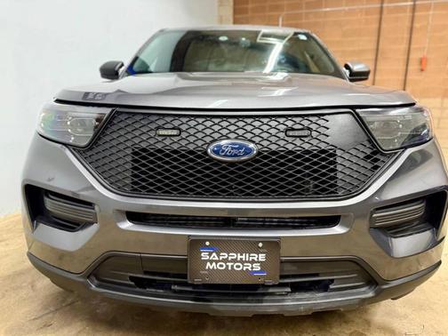 Gray 2021 Ford Utility Police Interceptor Base