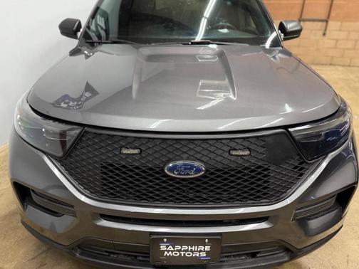 Gray 2021 Ford Utility Police Interceptor Base