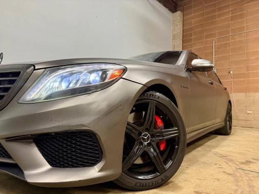 Black 2014 Mercedes-Benz S-Class S 63 AMG
