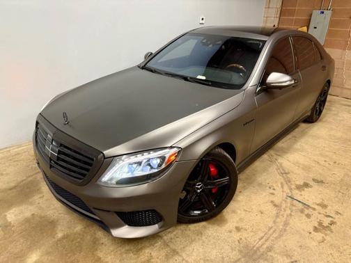 Black 2014 Mercedes-Benz S-Class S 63 AMG